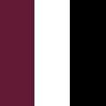 Maroon / White / Black
